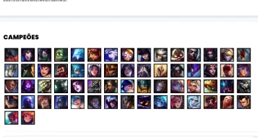 Conta prata 2 com 62 Champs e 38 Skins + 3 Vitoriosas