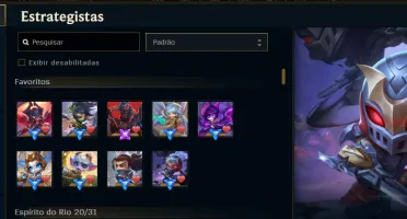 Conta de league of legends mestre