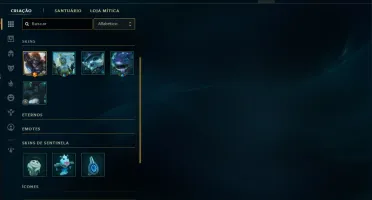Conta de league of legends mestre