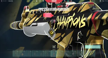 Conta Radiante de Valorant com +6k de skins