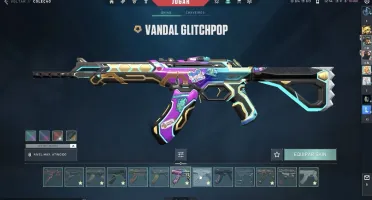 Conta de valorant Radiante com +3k em skins