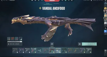 Conta de valorant Radiante com +3k em skins