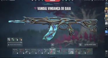 Conta de valorant Radiante com +3k em skins