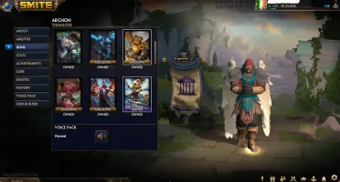 Conta smite lvl 159, todas t5 limitadas, 777 skins