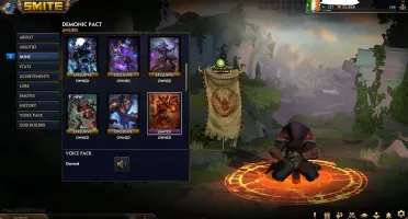 Conta smite lvl 159, todas t5 limitadas, 777 skins