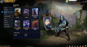 Conta smite lvl 159, todas t5 limitadas, 777 skins