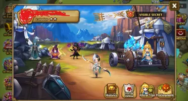 Conta Summoners War - Cadiz + Leah + Halphas