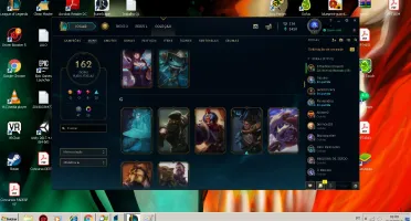 Conta platina V (162 SKINS)