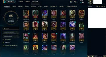 Conta league of legend - platina 2