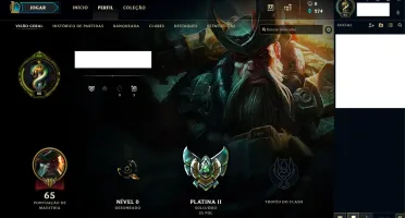 Conta league of legend - platina 2