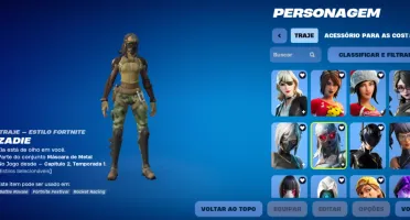 Conta de Fortnite + Passes, Skin e picaretas