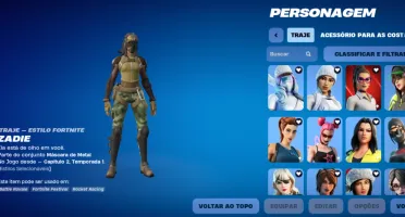 Conta de Fortnite + Passes, Skin e picaretas