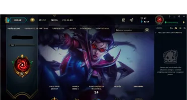 Conta de League of Legends MORGANA VITORIOSA