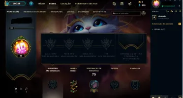 CONTA LOL LV 30 UNRANKED COM SKINS