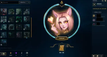 CONTA LOL LV 30 UNRANKED COM SKINS