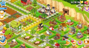 Conta Hay day Level 72 topp