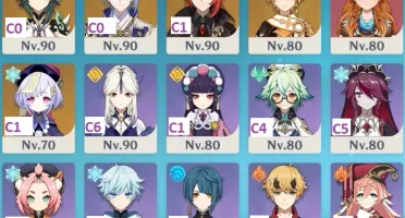 Ayaka, Ayato, Kazuha e mais AR57 Armas t5