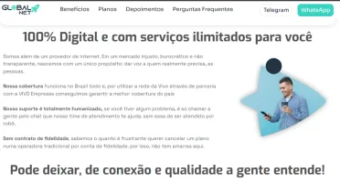 Site Estatico De Provedor De Internet Editavel