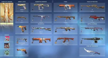 CONTA VALORANT BARATA COM VARIAS SKINS