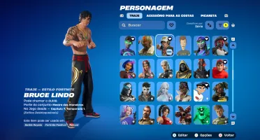 Conta Fortnite Com 209 Skins, Passe Comprado E Completo
