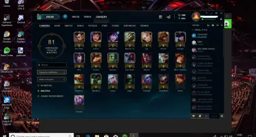 Conta lvl 33 Unraked