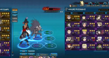 Conta Tranca Lvl Naruto Online