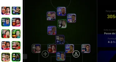 Conta Efootball mobile