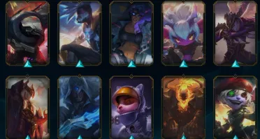 Conta Lol todos os campeões 130 skins