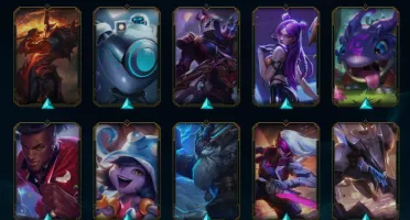 Conta Lol todos os campeões 130 skins