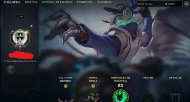 [Entrega Automática] Lol Ferro, 48 Skins, 7K Ea, Upada à Mão