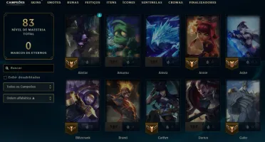 [Entrega Automática] Lol Ferro, 48 Skins, 7K Ea, Upada à Mão