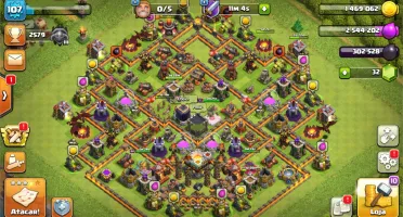 Conta de Clash Of clãs - CV 11 BARATO