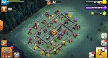 Conta de Clash Of clãs - CV 11 BARATO