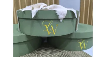 Caixa Redonda MDF Personalizada