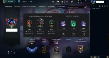 Conta lol Diamante 2 114 skins