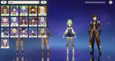 AR25 - Cyno + Zhongli com Lança prismática