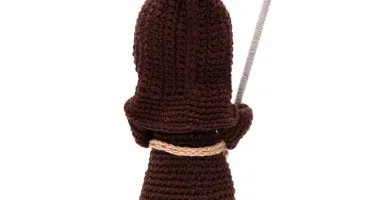 São Francisco de Paula em amigurumi