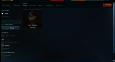 CONTA LOL <> BORDA DIAMANTE <> PLATINA 3