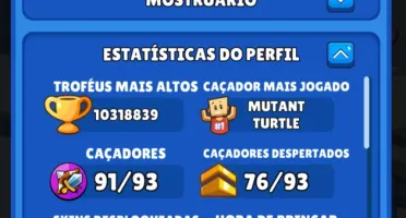 Conta TOP Hunt Royale