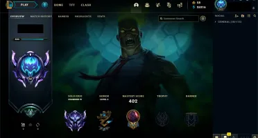 CONTA DIAMANTE LOL quase todos campeões 96 skins