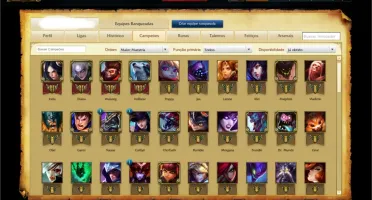 Conta League of Legends Atualmente Prata 1 70k de ip
