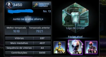 :Conta Power Rangers Legacy Wars: