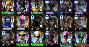 :Conta Power Rangers Legacy Wars: