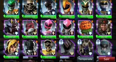 :Conta Power Rangers Legacy Wars: