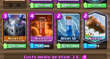 Conta Clash Royale 4800 troféus,deck gigante upado! lvl12-13