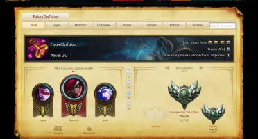 Conta Prata Com varios champs