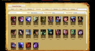 Conta Prata Com varios champs