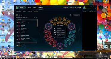 CONTA  UNRANKED [ 46 CHAMPS ] - [ 6 SKINS ] - 3 RUNE PAGES