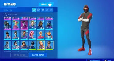 CONTA FORTNITE PC IKONIK+S4+MUITAS SKINS PAGAS