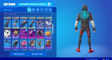 CONTA FORTNITE PC IKONIK+S4+MUITAS SKINS PAGAS
